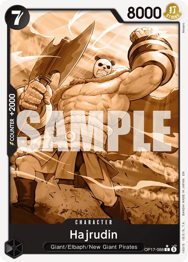 Hajrudin (Panda) OP17-088 (The World's Strongest Warriors)  | Good Games Morley