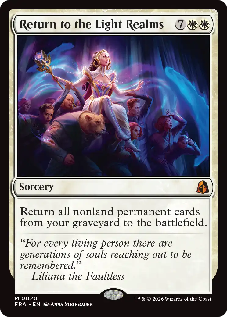 Return to the Light Realms 20 (Reality Fracture)  - Foil | Good Games Morley