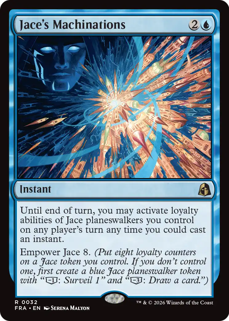 Jace's Machinations 32 (Reality Fracture)  - Foil | Good Games Morley