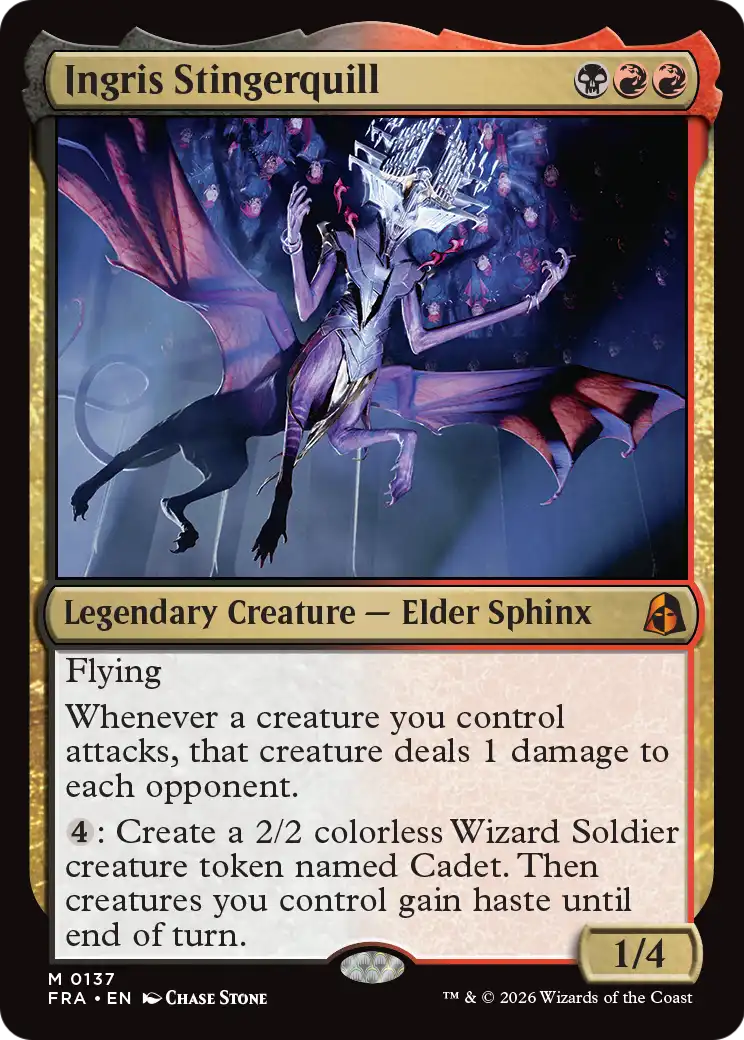 Ingris Stingerquill 137 (Reality Fracture)  - Foil | Good Games Morley