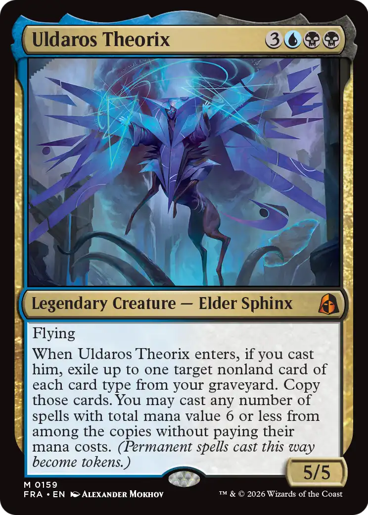 Uldaros Theorix 159 (Reality Fracture)  - Foil | Good Games Morley