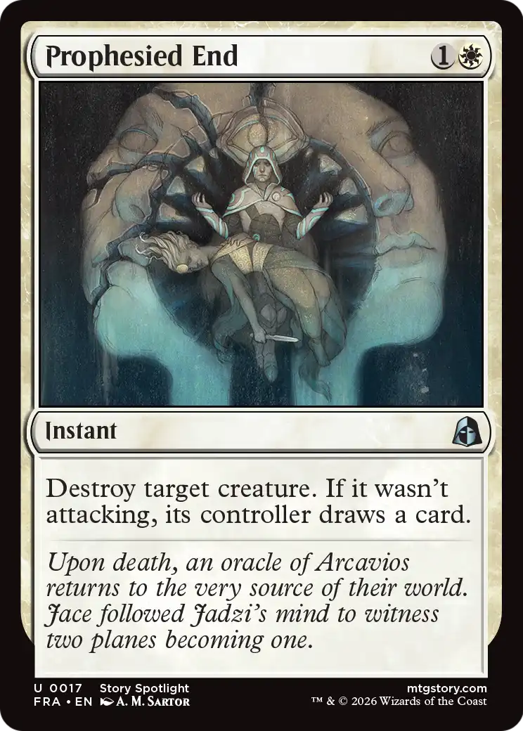Prophesied End 17 (Reality Fracture)  - Foil | Good Games Morley