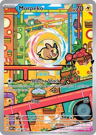 Morpeko 135/128 (ME: 30th Celebration)  - Holofoil | Good Games Morley