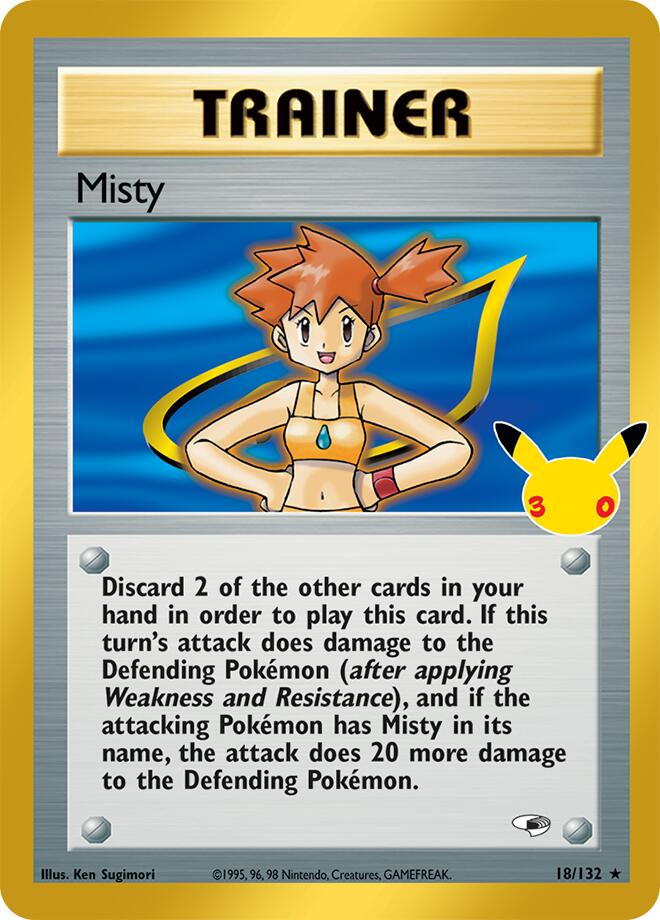 Misty 18/132 (ME: 30th Celebration Classic Collection)  - Holofoil | Good Games Morley
