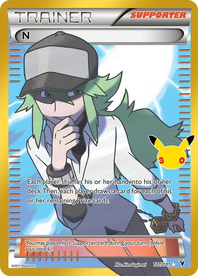 N 101/101 (ME: 30th Celebration Classic Collection)  - Holofoil | Good Games Morley