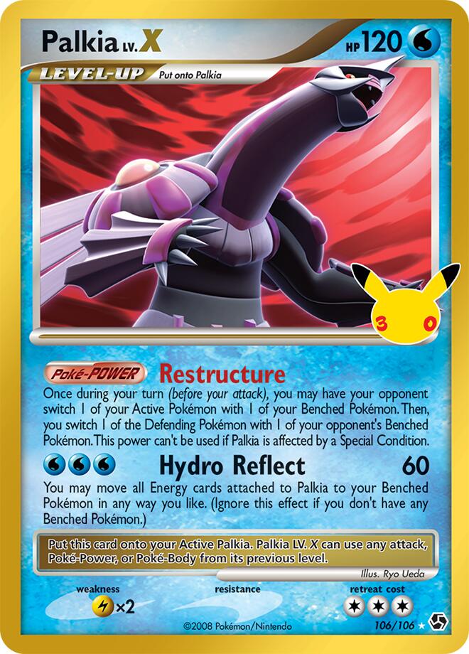 Palkia LVX 106/106 (ME: 30th Celebration Classic Collection)  - Holofoil | Good Games Morley