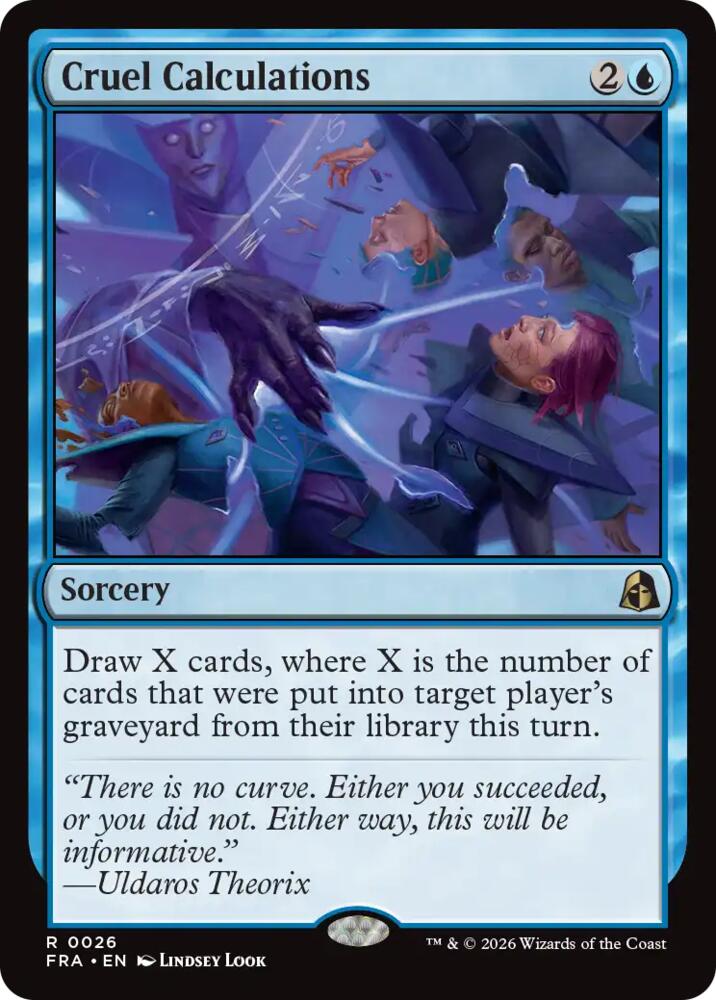 Cruel Calculations 26 (Reality Fracture)  - Foil | Good Games Morley