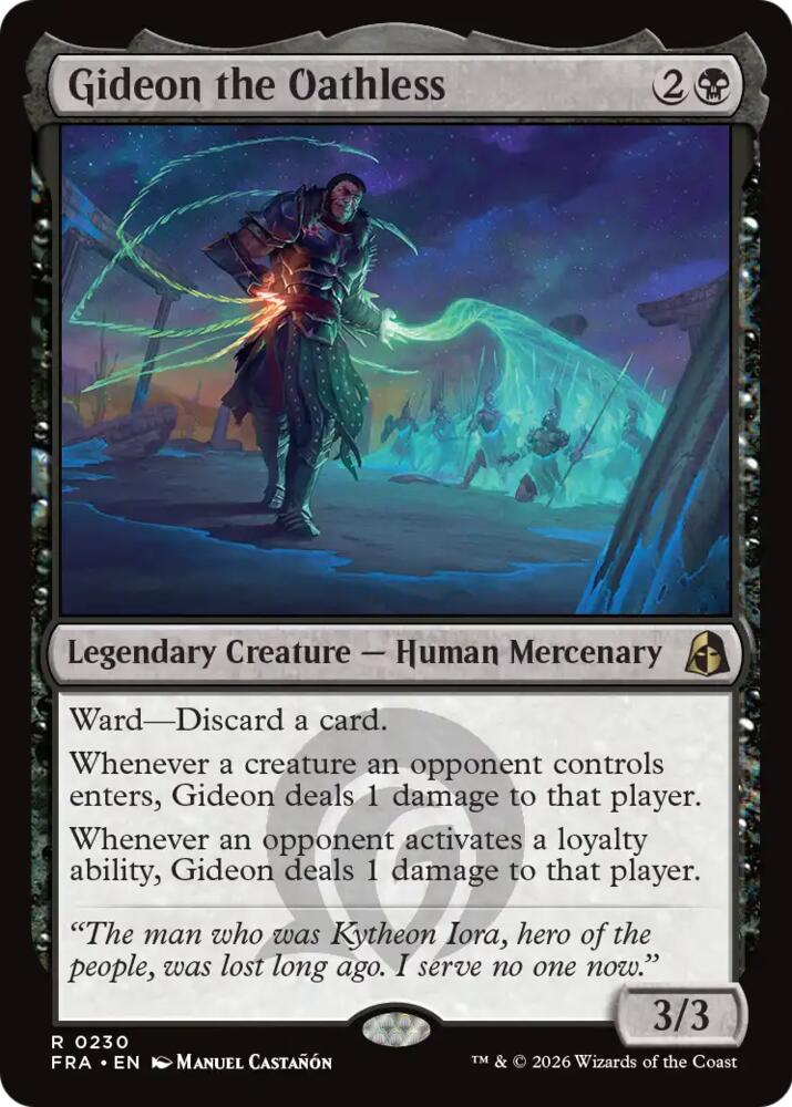 Gideon the Oathless 230 (Reality Fracture)  | Good Games Morley