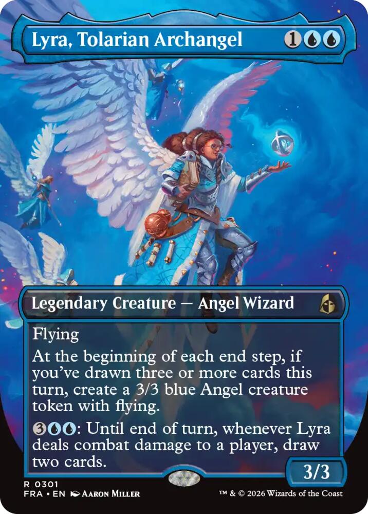 Lyra, Tolarian Archangel 301 (Reality Fracture)  - Borderless | Good Games Morley