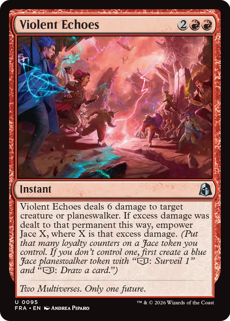 Violent Echoes 95 (Reality Fracture)  - Foil | Good Games Morley