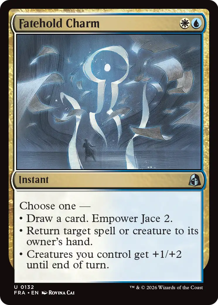 Fatehold Charm 132 (Reality Fracture)  - Foil | Good Games Morley