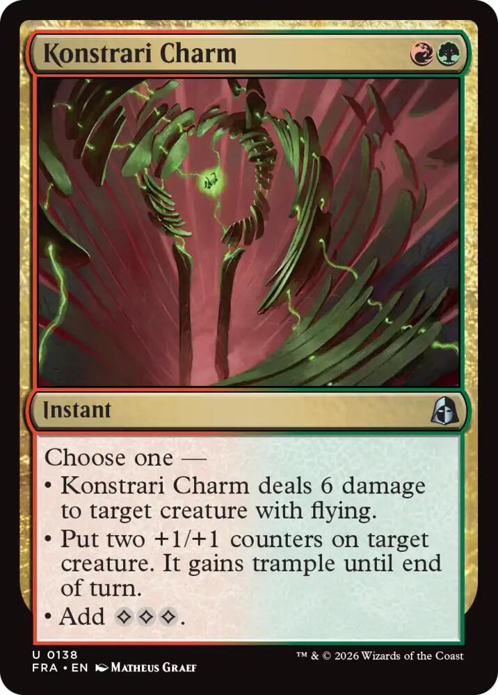 Konstrari Charm 138 (Reality Fracture)  | Good Games Morley