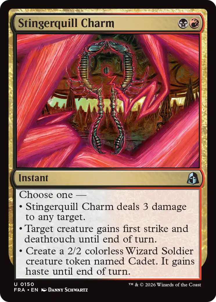 Stingerquill Charm 150 (Reality Fracture)  - Foil | Good Games Morley