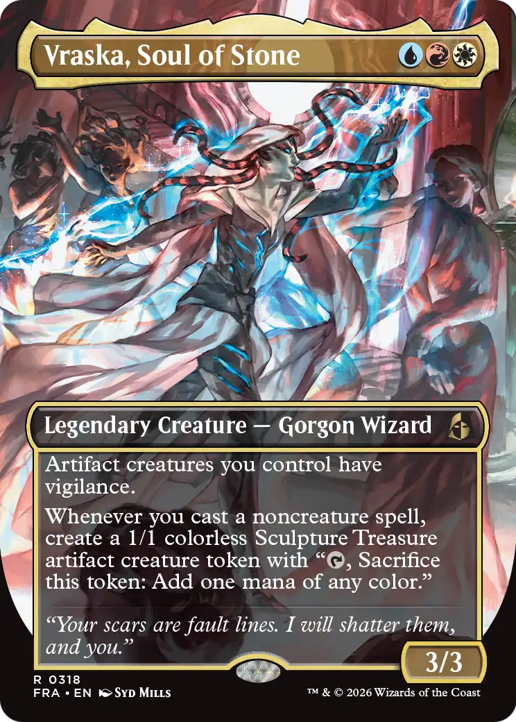 Vraska, Soul of Stone 318 (Reality Fracture)  - Borderless | Good Games Morley