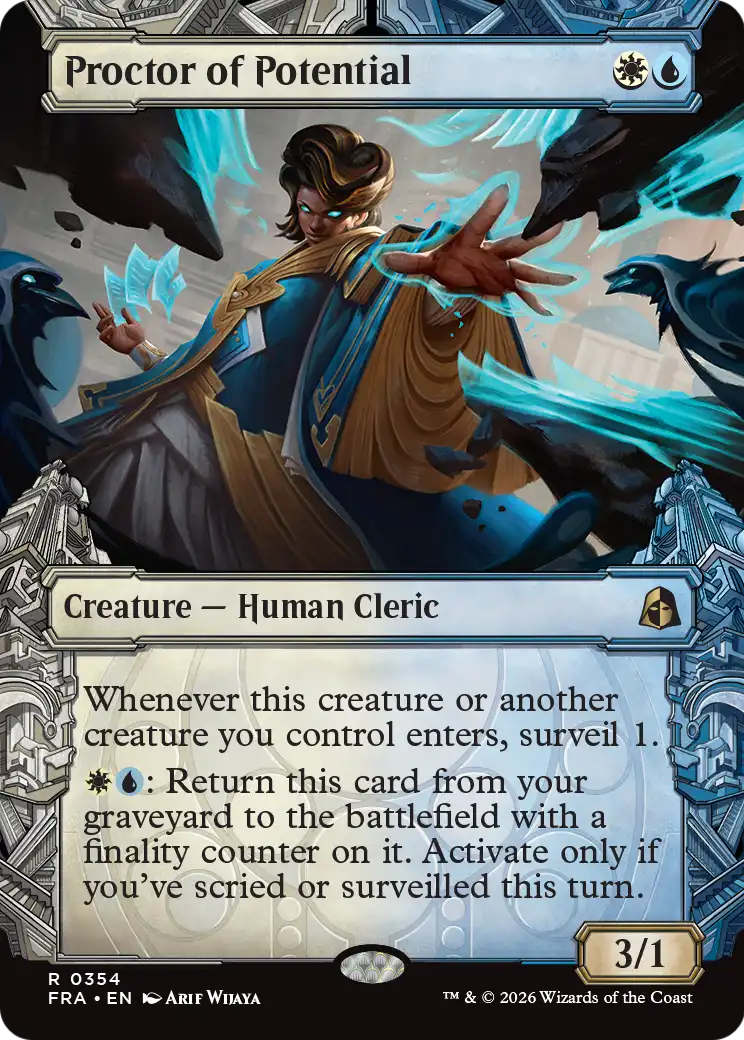 Proctor of Potential 354 (Reality Fracture)  - Showcase Foil | Good Games Morley
