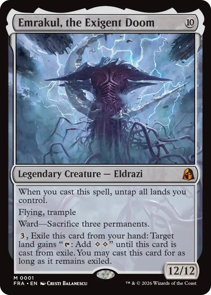Emrakul, the Exigent Doom 1 (Reality Fracture)  | Good Games Morley