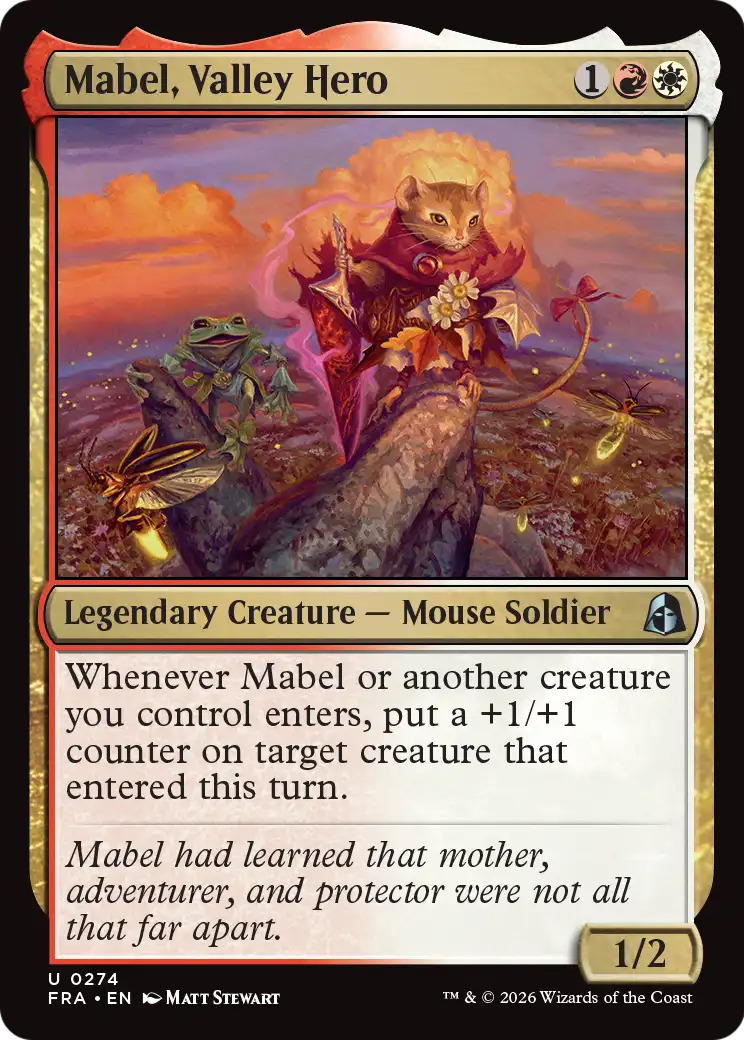Mabel, Valley Hero 274 (Reality Fracture)  - Foil | Good Games Morley
