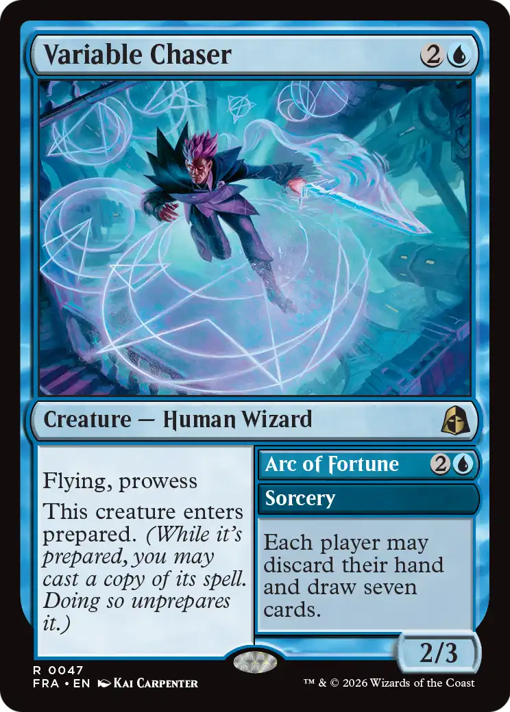 Variable Chaser // Arc of Fortune 47 (Reality Fracture)  - Foil | Good Games Morley