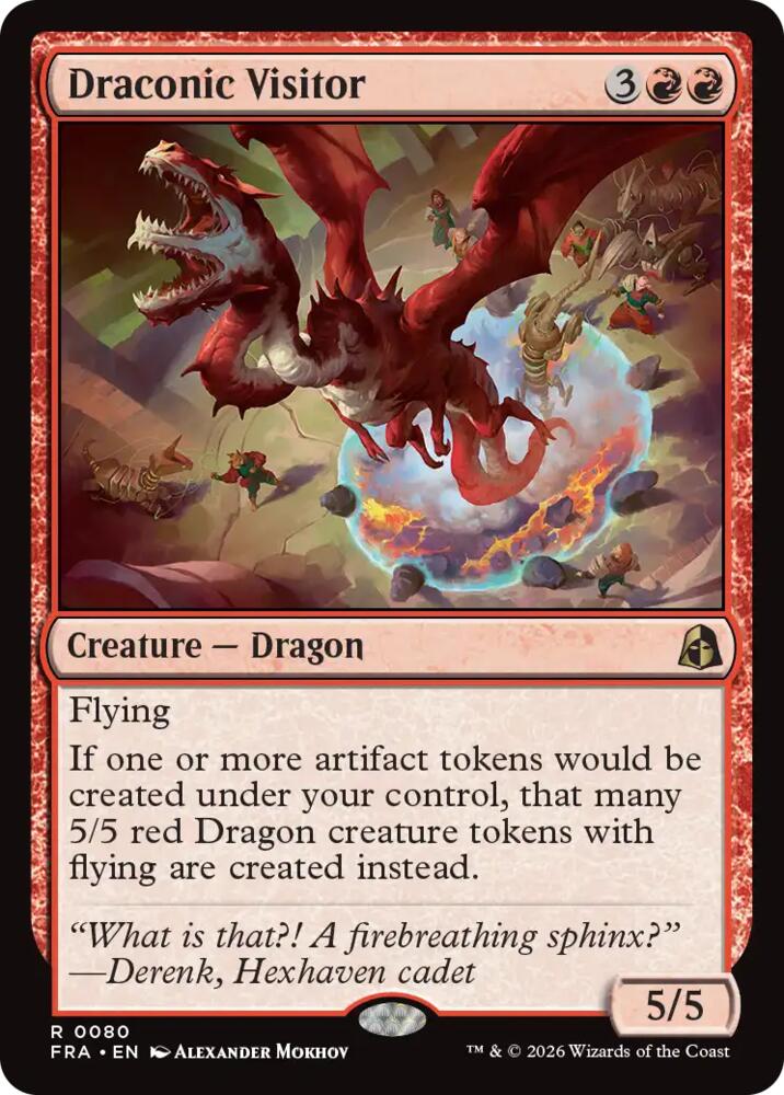 Draconic Visitor 80 (Reality Fracture)  | Good Games Morley
