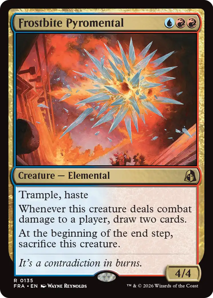 Frostbite Pyromental 135 (Reality Fracture)  - Foil | Good Games Morley
