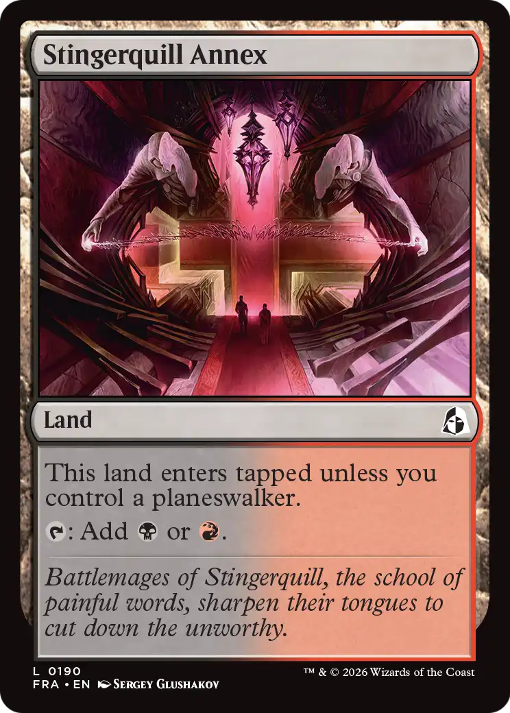 Stingerquill Annex 190 (Reality Fracture)  - Foil | Good Games Morley