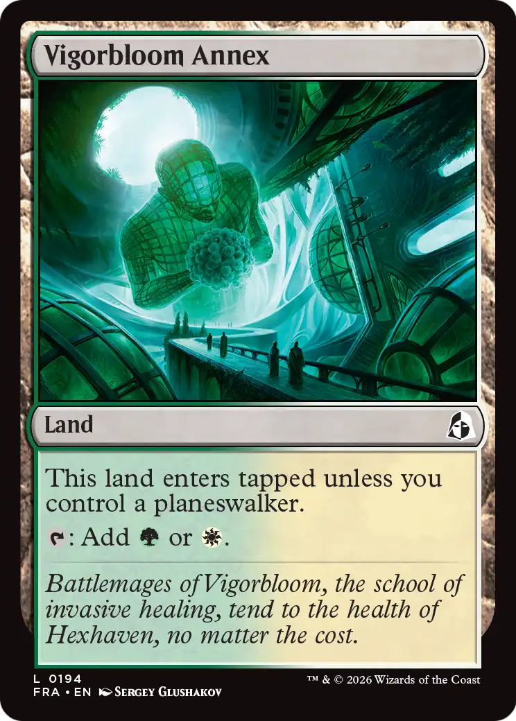Vigorbloom Annex 194 (Reality Fracture)  - Foil | Good Games Morley