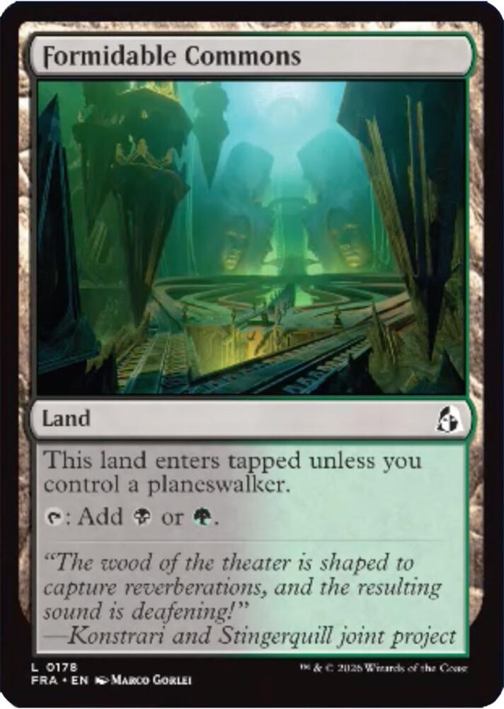 Formidable Commons 178 (Reality Fracture)  - Foil | Good Games Morley