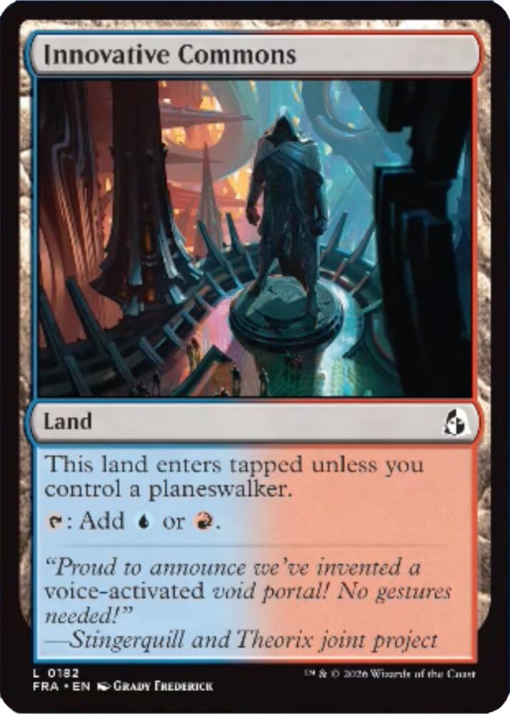 Innovative Commons 182 (Reality Fracture)  - Foil | Good Games Morley