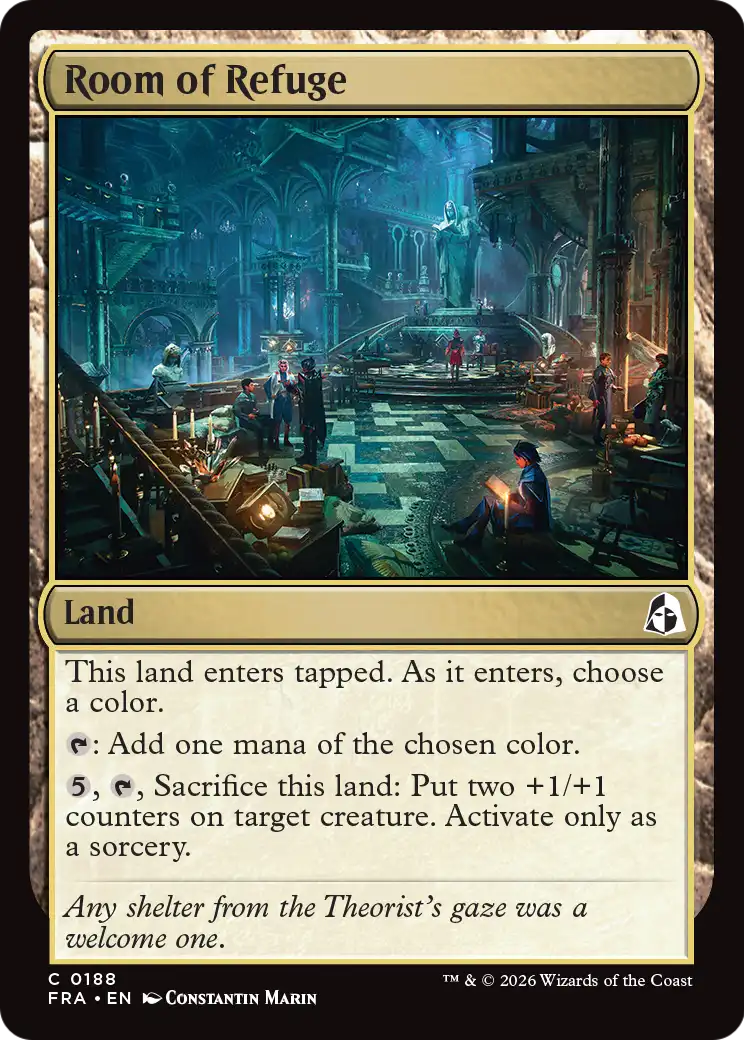 Room of Refuge 188 (Reality Fracture)  - Foil | Good Games Morley