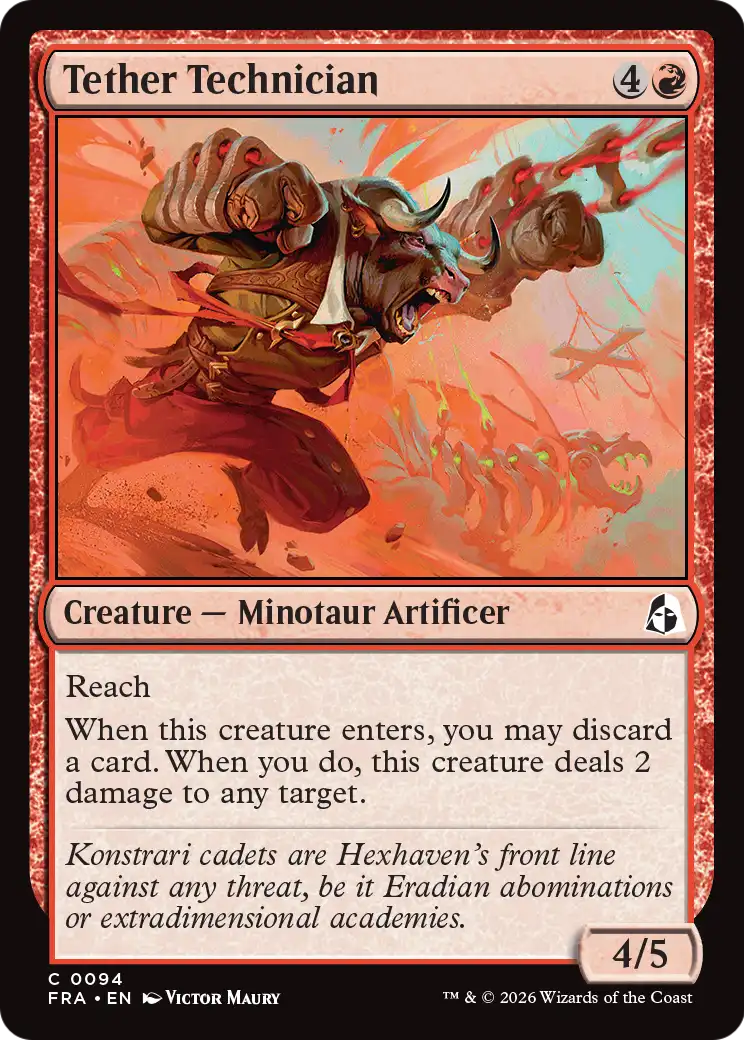 Tether Technician 94 (Reality Fracture)  - Foil | Good Games Morley