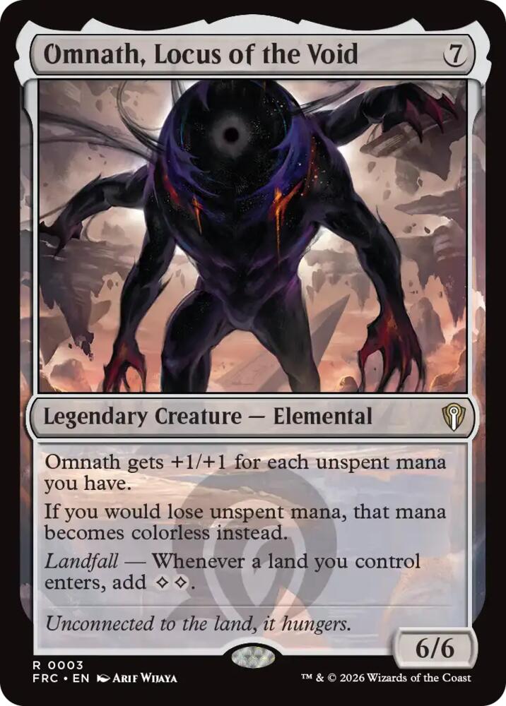 Omnath, Locus of the Void 3 (Commander: Reality Fracture)  | Good Games Morley
