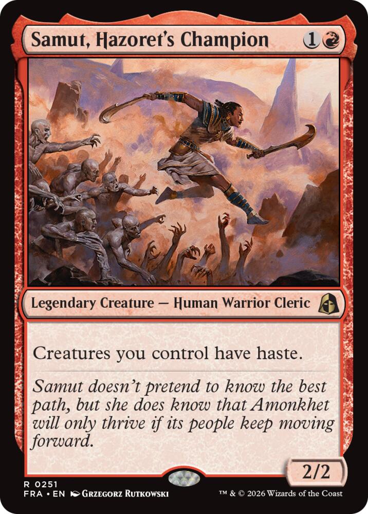 Samut, Hazorert's Champion 251 (Reality Fracture)  | Good Games Morley