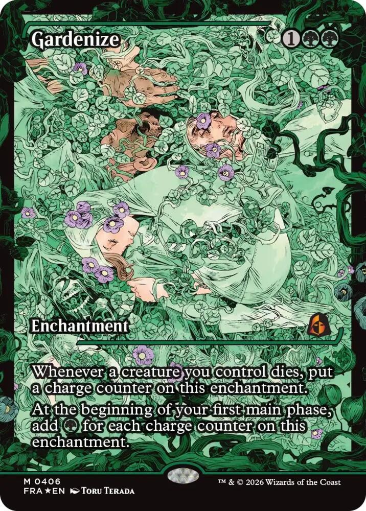 Gardenize 406 (Reality Fracture)  - Showcase Foil | Good Games Morley