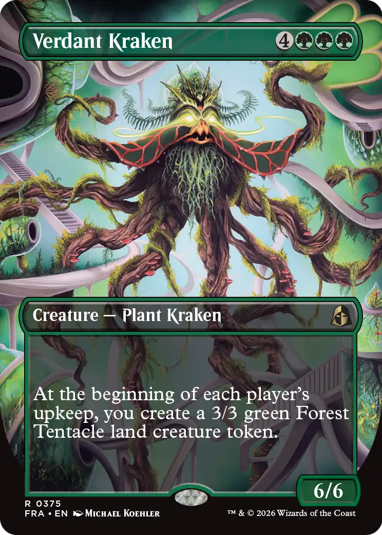 Verdant Kraken 375 (Reality Fracture)  - Borderless | Good Games Morley