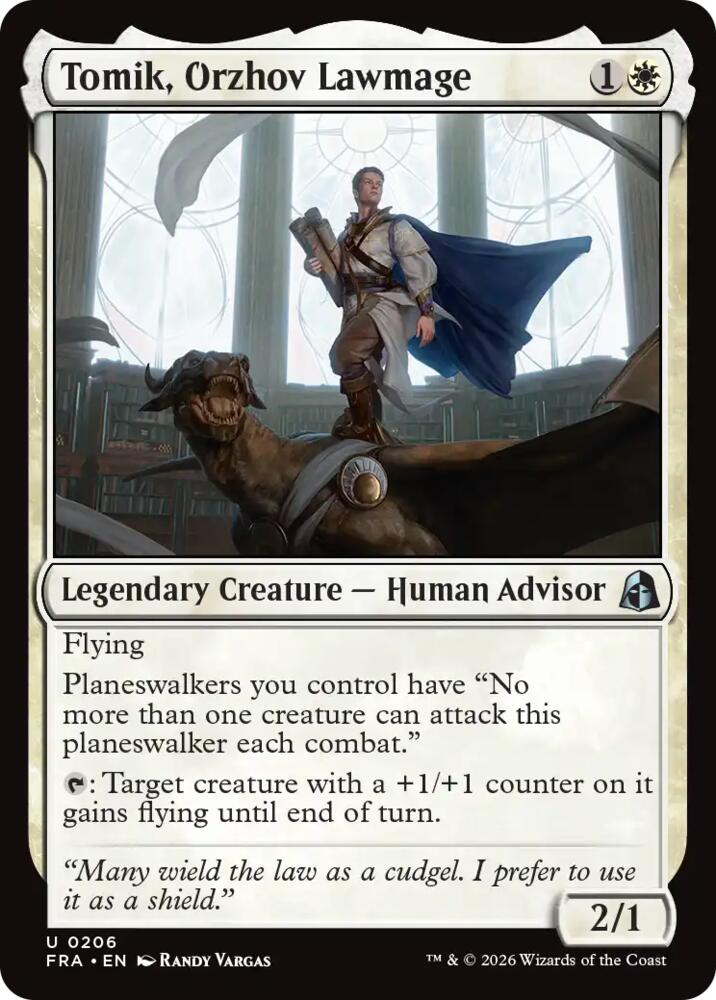 Tomik, Orzhov Lawmage 206 (Reality Fracture)  - Foil | Good Games Morley