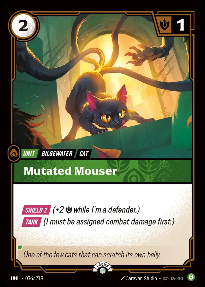 Mutated Mouser 036/219 (Riftbound Organized Play Promotional Cards)  - Foil | Good Games Morley