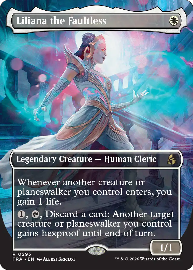 Liliana the Faultless 293 (Reality Fracture)  - Foil | Good Games Morley