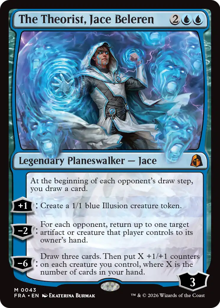 The Theorist, Jace Beleren 43 (Reality Fracture)  - Foil | Good Games Morley