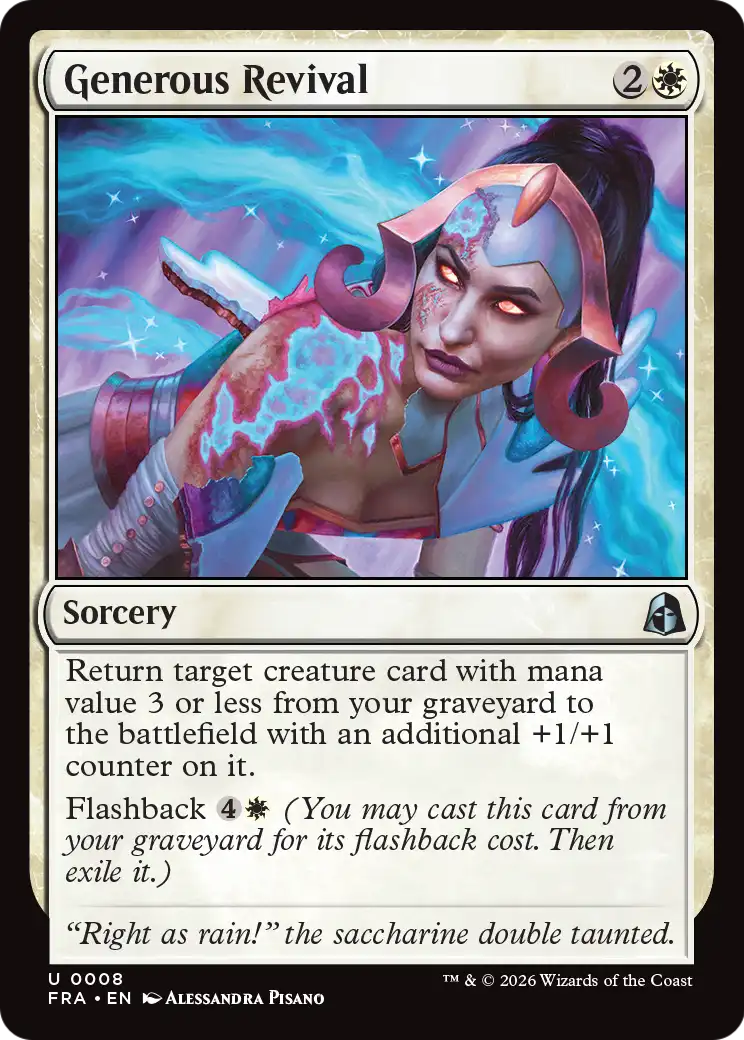 Generous Revival 8 (Reality Fracture)  - Foil | Good Games Morley