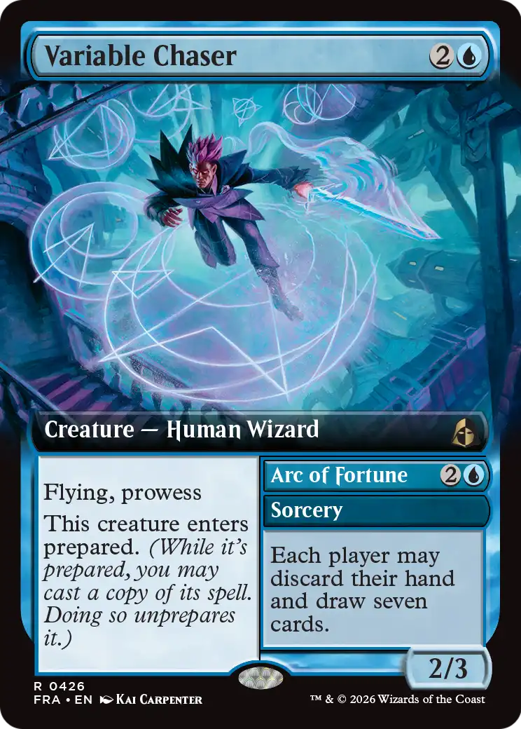 Variable Chaser // Arc of Fortune 426 (Reality Fracture)  - Foil | Good Games Morley