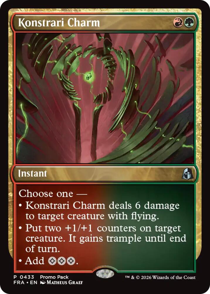 Konstrari Charm 433 (Promo Pack: Reality Fracture)  | Good Games Morley