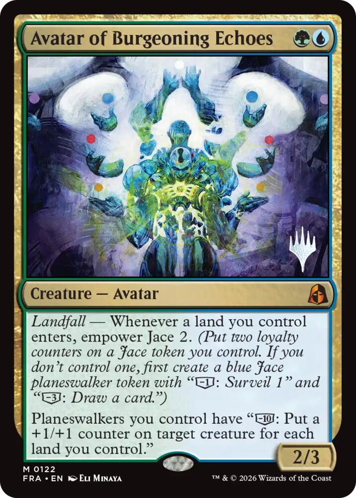 Avatar of Burgeoning Echoes 122 (Promo Pack: Reality Fracture)  | Good Games Morley