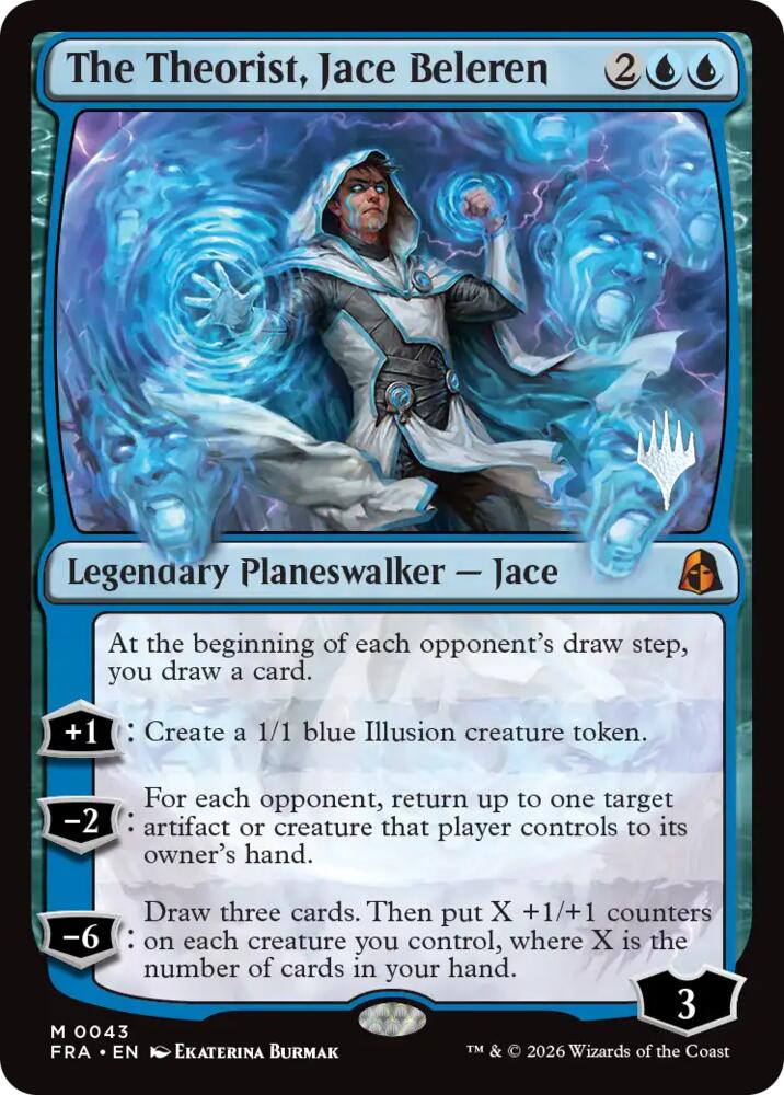 The Theorist Jace Beleren 43 (Promo Pack: Reality Fracture)  | Good Games Morley
