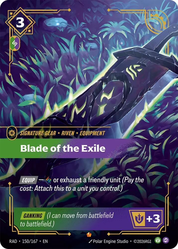 Blade of the Exile 150/167 (Radiance)  - Foil | Good Games Morley