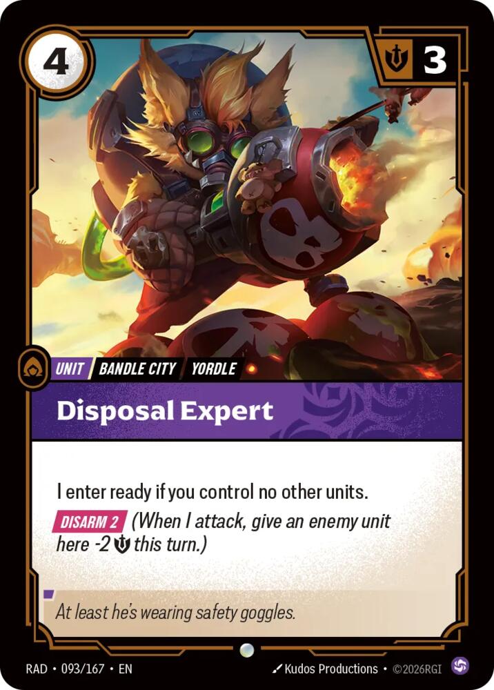 Disposal Expert 093/167 (Radiance)  | Good Games Morley