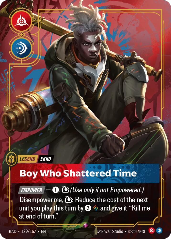 Ekko - Boy Who Shattered Time 139/167 (Radiance)  - Foil | Good Games Morley