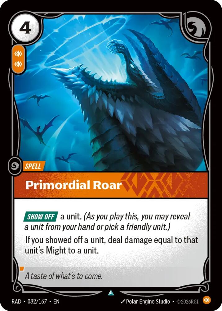 Primordial Roar 082/167 (Radiance)  | Good Games Morley