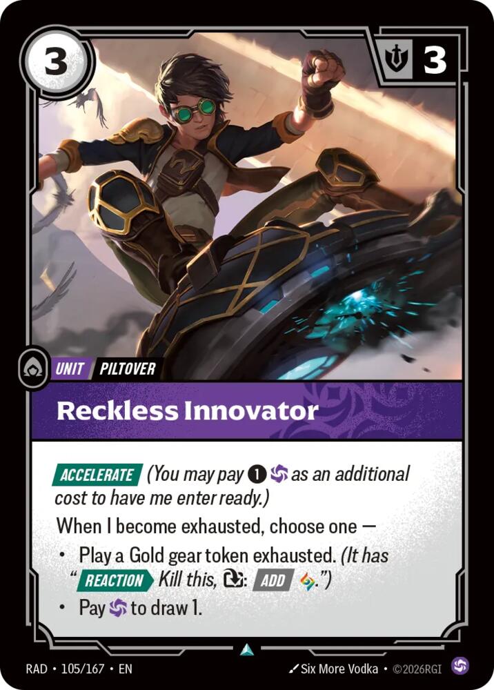 Reckless Innovator 105/167 (Radiance)  | Good Games Morley