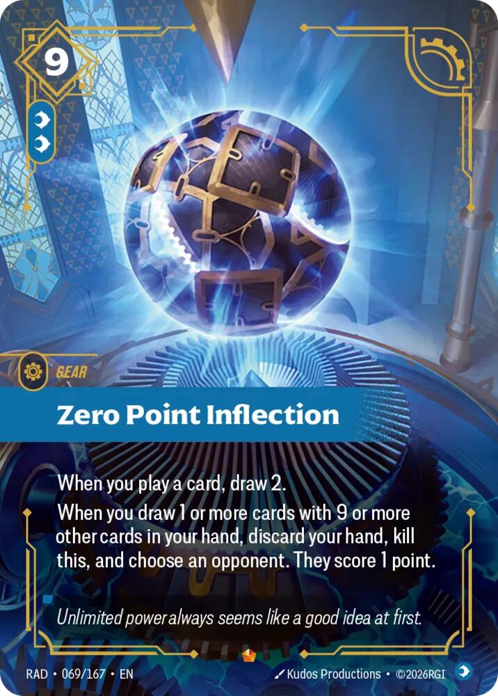 Zero Point Inflection 069/167 (Radiance)  - Foil | Good Games Morley