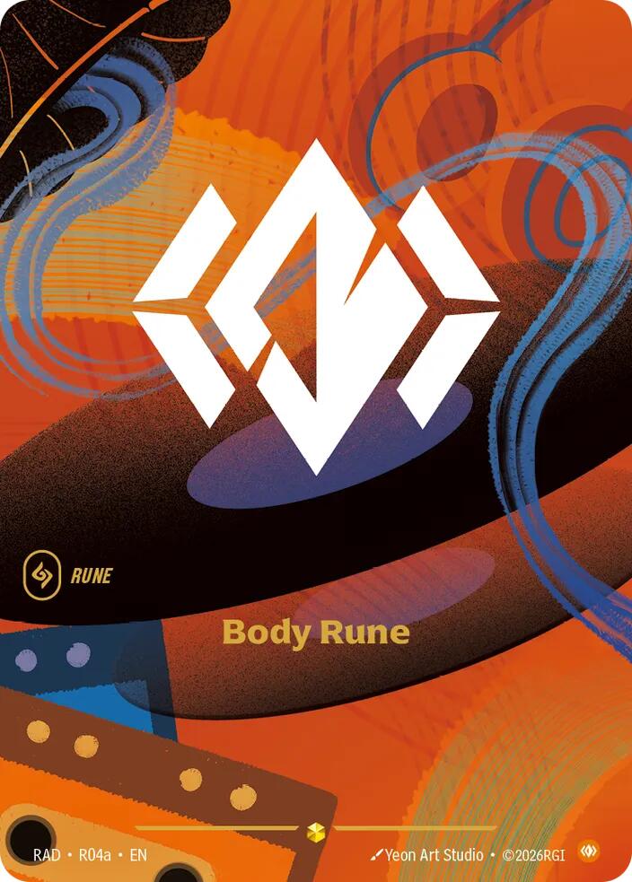 Body Rune (AA) R04a (Radiance)  - Foil | Good Games Morley